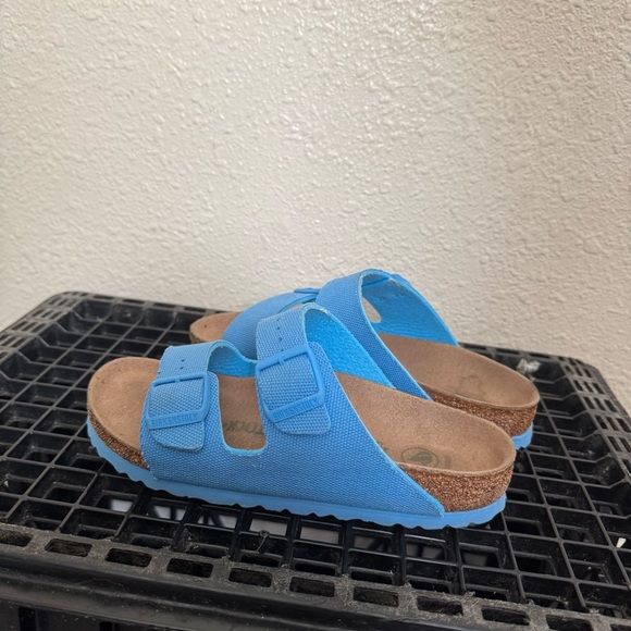 Birkenstock Arizona Tex Veg Canvas Sky Blue - Picture 3 of 9
